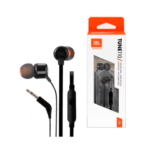 AURICULARES JBL TUNE 110 NEGRO