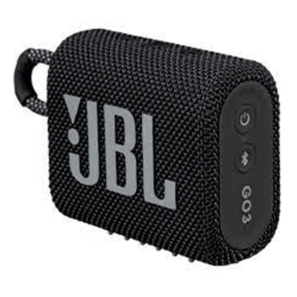 PARLANTE JBL GO 3 WATERPROOF NEGRO