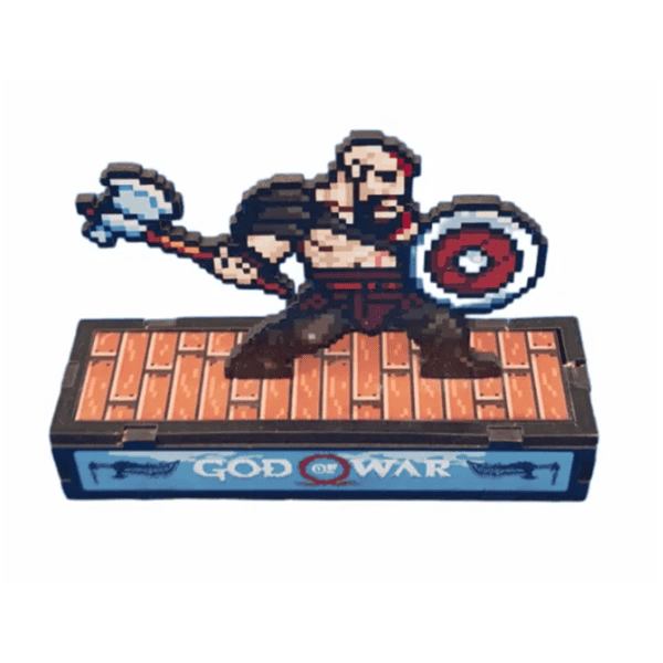 ADORNO PIXEL GOD OF WAR