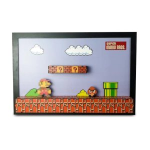 CUADRO GAMER MARIO BROS