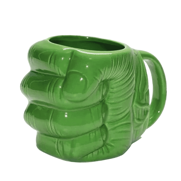 TAZA PUÑO HULK