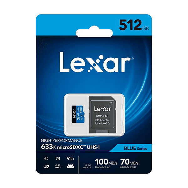 LEXAR MICROSD 512 GB