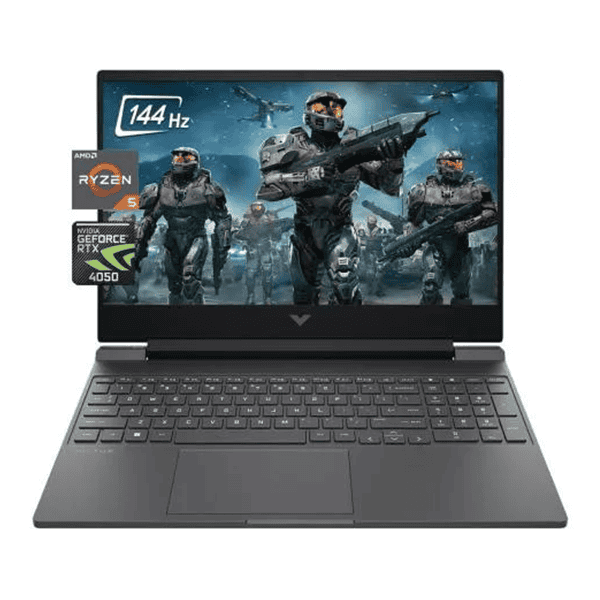 NOTEBOOK HP VICTUS 15-FB2082 GAMING AMD Ryzen™️ 5 8640H 512GB SSD 8GB 15.6" (1920x1080) WIN11 NVIDIA®️ RTX 4050 6144MB
