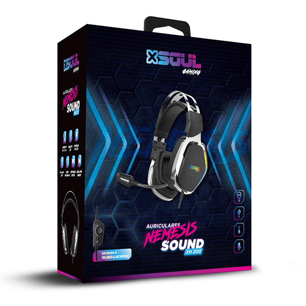 AURICULARES XSOUL GAMER XH200
