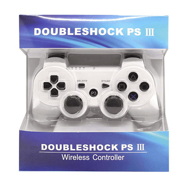 JOYSTICK DOUBLESHOCK P III BLANCO PS3