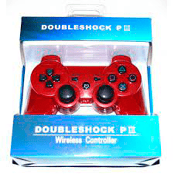 JOYSTICK DOUBLESHOCK P III ROJO PS3