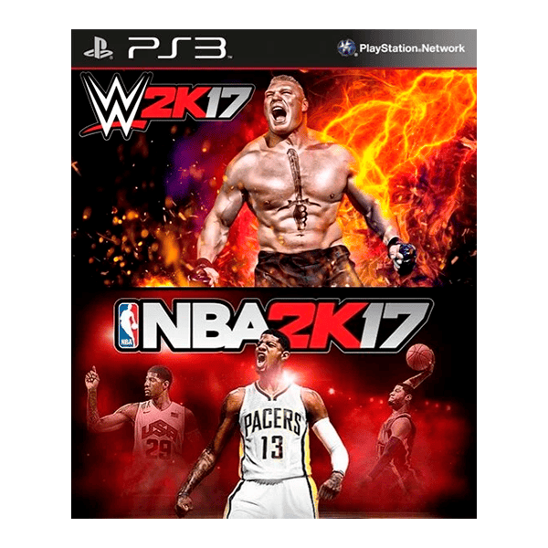 COMBO 2K17 NBA WWE